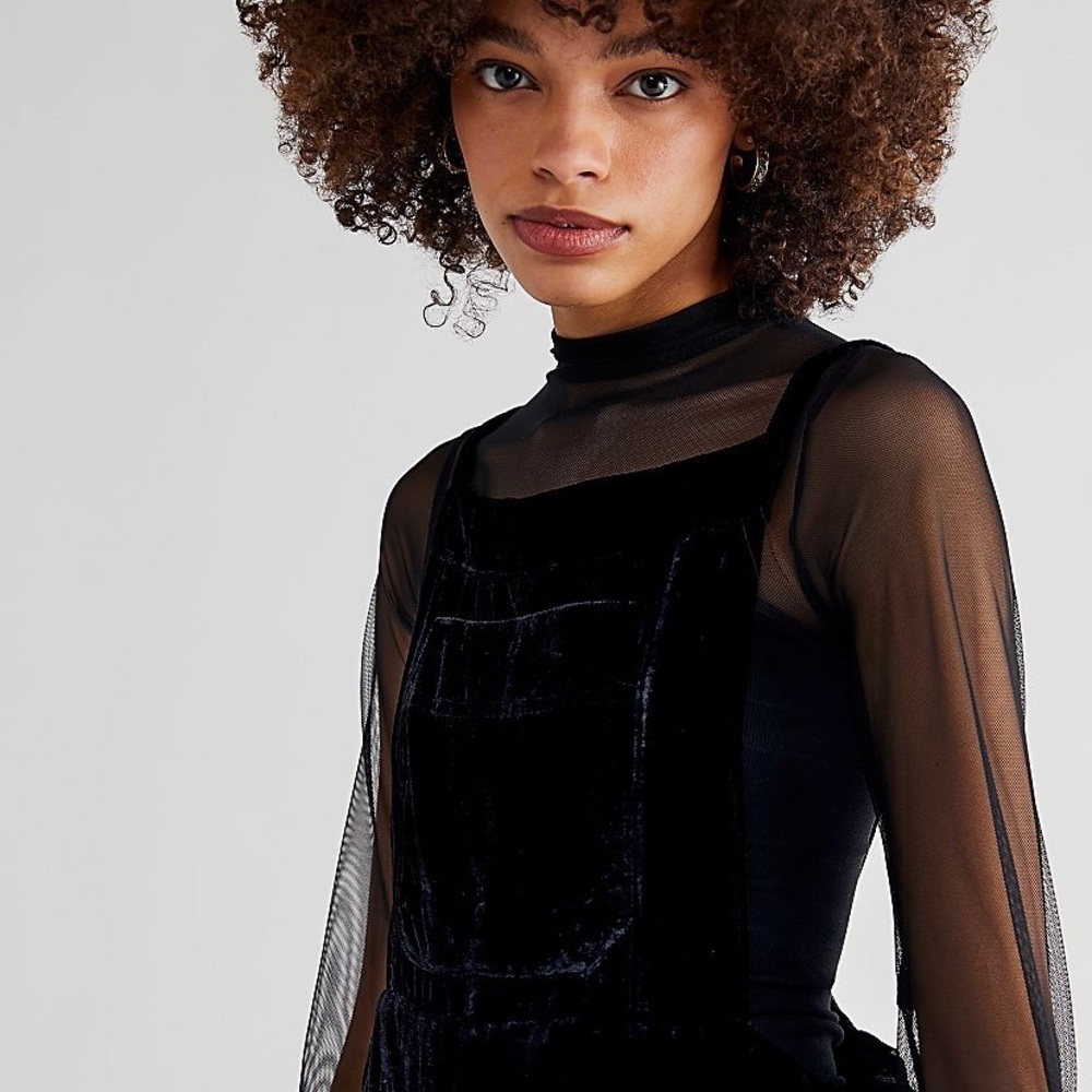 Weekender velvet overalls